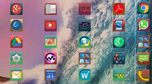 【免費個人化App】Lollipop Flat - icon pack-APP點子