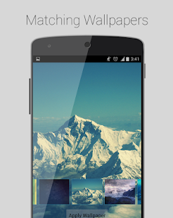 Minimal APEX NOVA KITKAT THEME - screenshot thumbnail