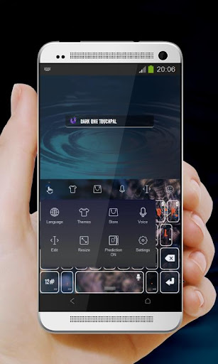 免費下載個人化APP|Dark One TouchPal Theme app開箱文|APP開箱王
