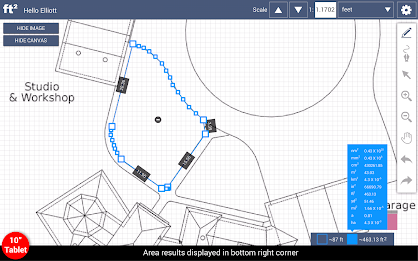 Area Calculator ✏️ Images - Maps - SketchAndCalc™ poster 10