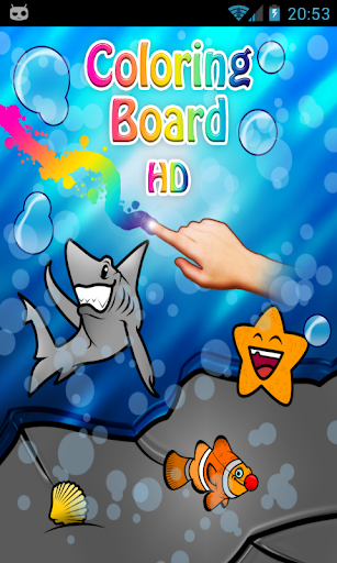 Coloring Board - Water full