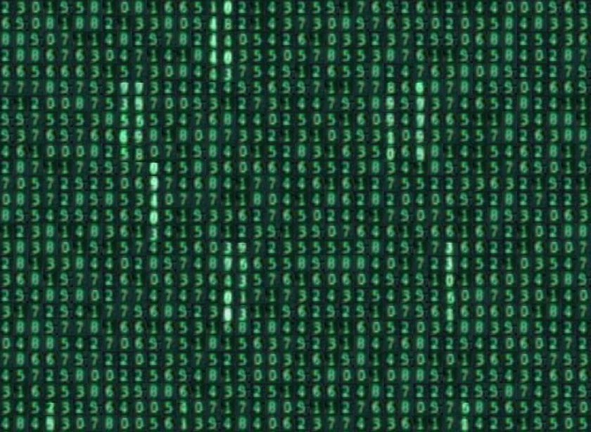 The Matrix Code Screen Saver Screen 1