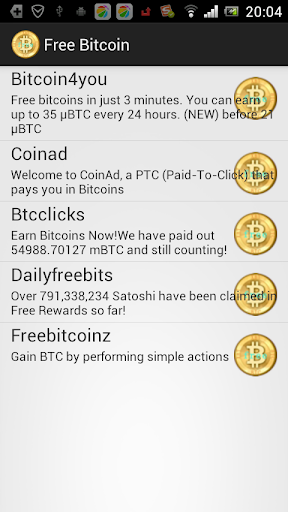 Free Bitcoin Earn BTC XBT