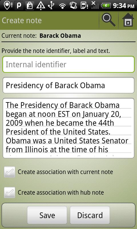    NotesMappr - Notepad Notes- screenshot  