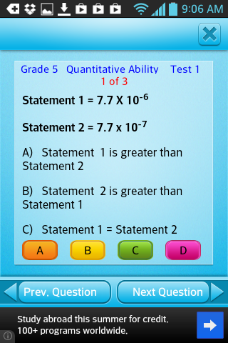 Free Grade 5 Math English 5th