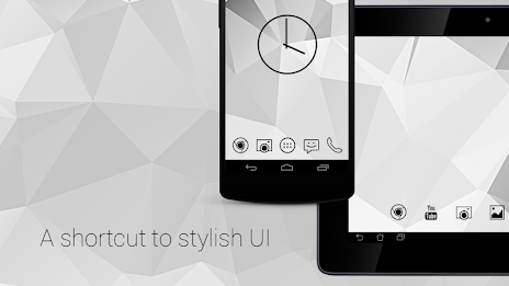 Minimalistic Icons | Black poster 1