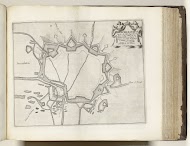 Plattegrond van Schlettstadt, ca. 1693-1696
