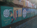 Murals on the Wall of Methodist Girls School