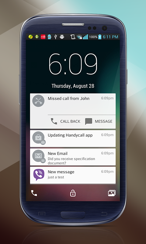 Lollipop Lockscreen Android L v1.2.5 (IAP Unlocked) APK