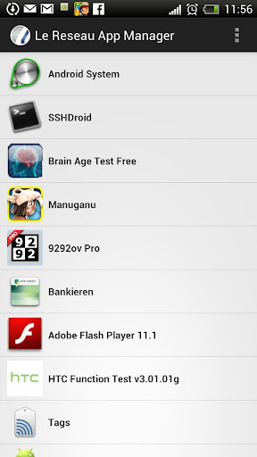 Le Reseau App Manager