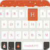 Snowflake Theme-Emoji Keyboard