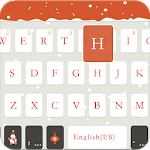 Cover Image of Download Snowflake Theme-Emoji Keyboard 2.2 APK
