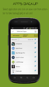 App/Contact Backup & Restore screenshot 1