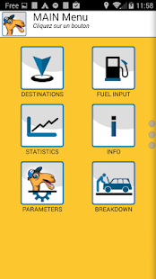 Camélys - Driving assistance Screen 2