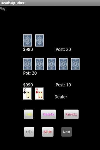 【免費紙牌App】Heads Up Poker-APP點子