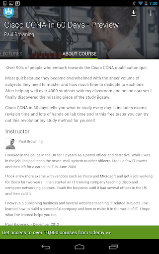 【免費教育App】Learn Cisco CCNA by Udemy-APP點子