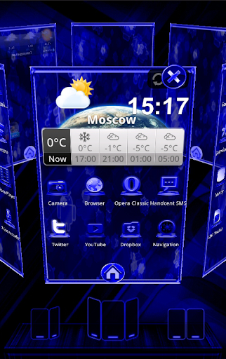 NEXT LAUNCHER BLUESTYLE THEME