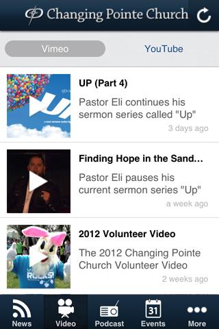 Changing Pointe Church App