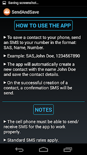 Free SMS2Contact APK for Android