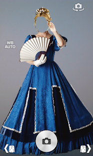 medival women dress montage - náhled