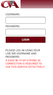 CVA LiveBid Screenshots 5