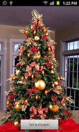 Xmas Tree Live Wallpaper by Nebula Studios poster 1