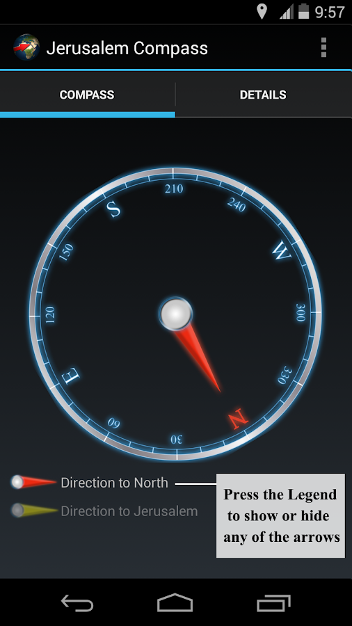 Jerusalem Compass Android Apps on Google Play