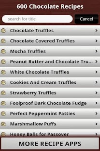Lastest 600+ Chocolate Recipes APK for Android