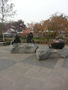 南湖广场雕像——虫
