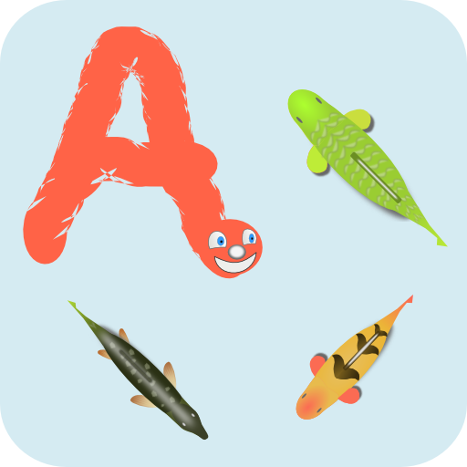 Worm alphabet for dyslexia LOGO-APP點子