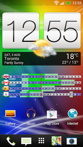 World Clock Widget