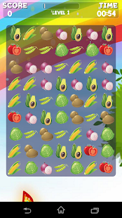 Vegetables Crush Game