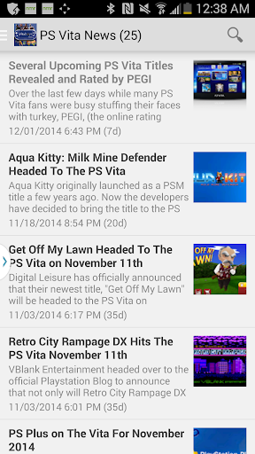 VitaBoys Playstation Vita News