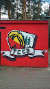 F.C Jagiellonia Czarna Białostocka Mural