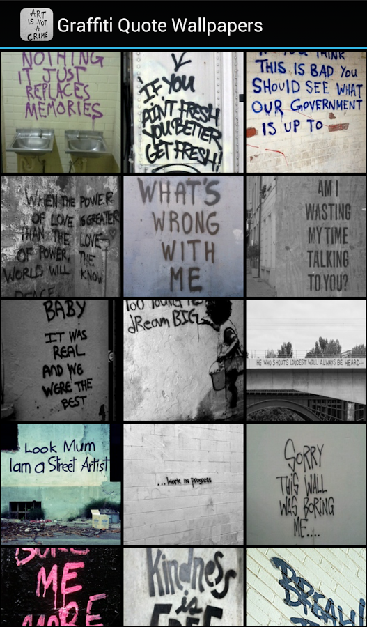 Graffiti Quote Wallpapers - Android Apps on Google Play