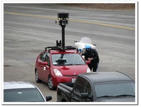 Google 的街景拍摄车