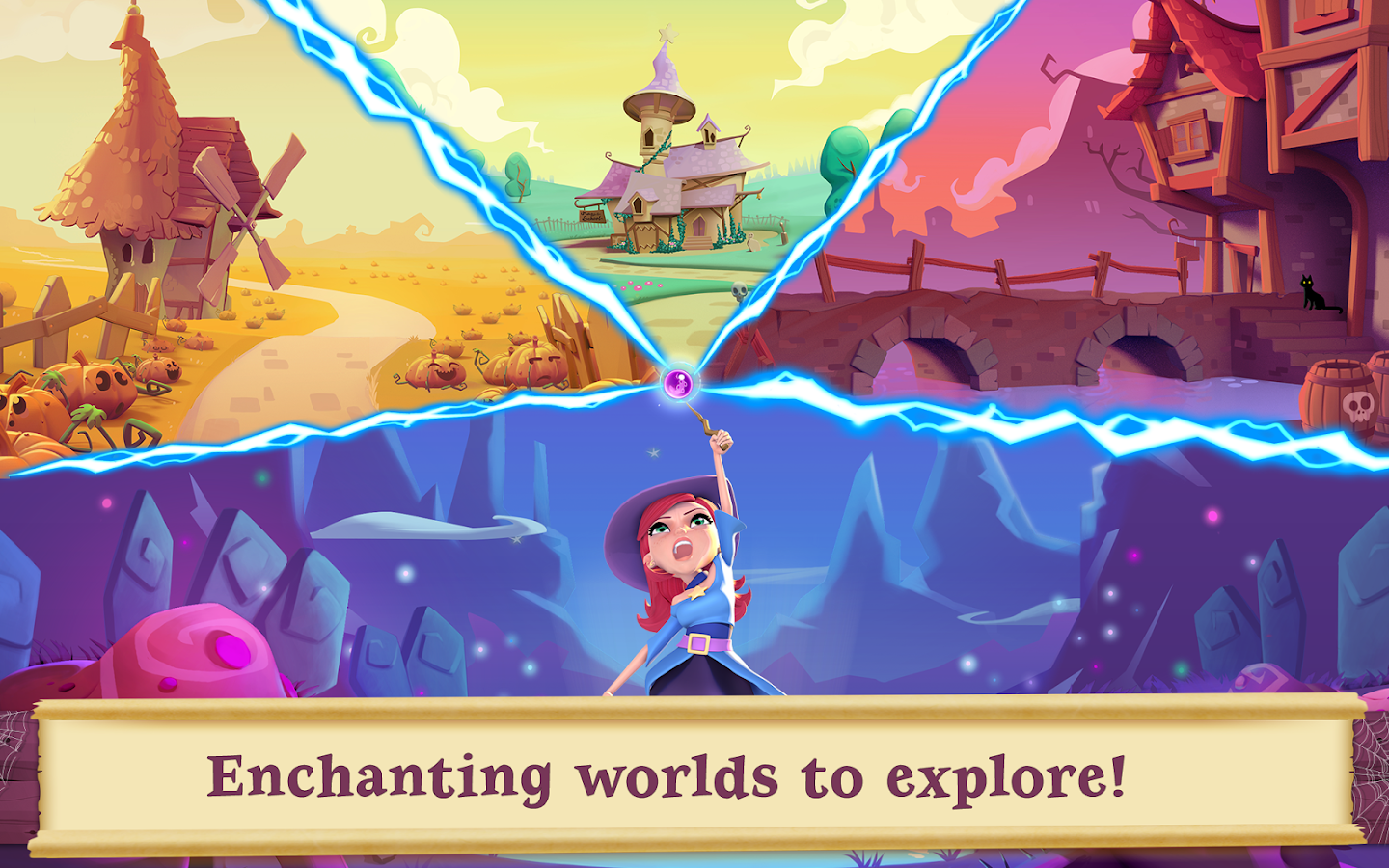   Bubble Witch 2 Saga- tangkapan layar 