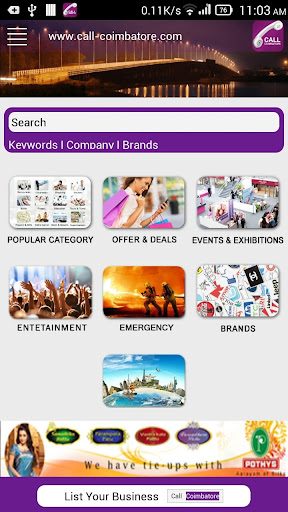 Call Coimbatore Bizz Directory