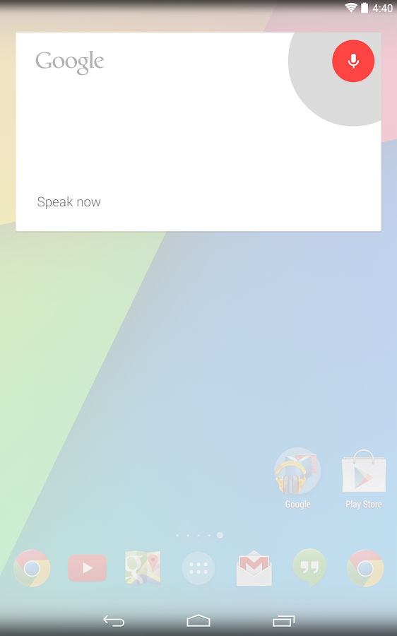   Google Now Launcher- tangkapan layar 