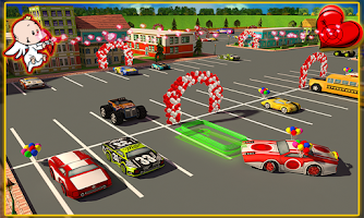 Car Parking Valentine 3D APK Ekran Görüntüsü Küçük Resim #1