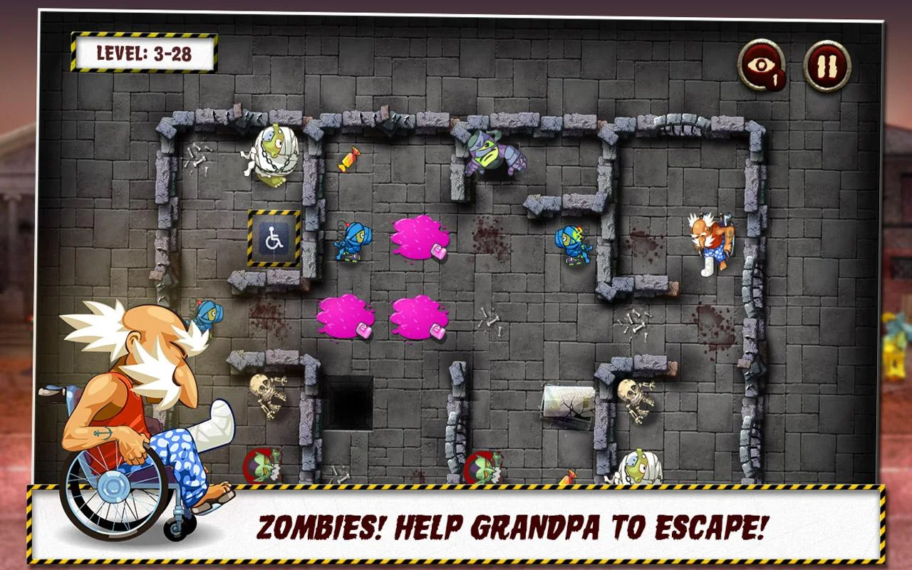 Grandpa and the Zombies - screenshot