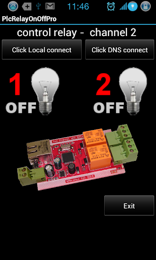 PLC Relay 2 control TCP PRO