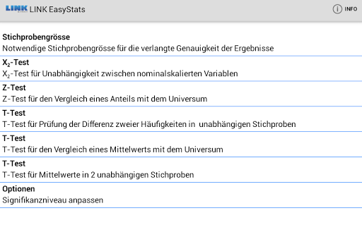 LINK EasyStats