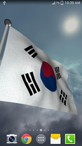 South Korea Flag + LWP