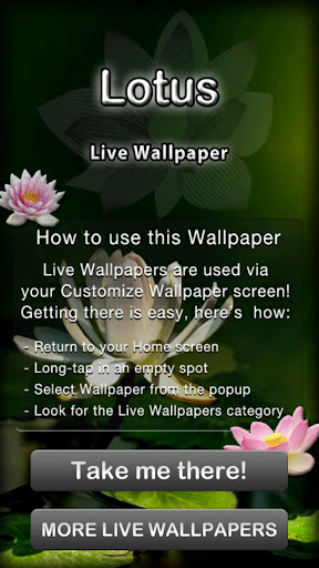 Lotus Live Wallpaper