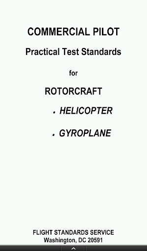 Rotorcraft Pilot Standards