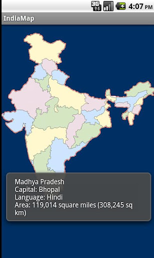 Indian States - India Map