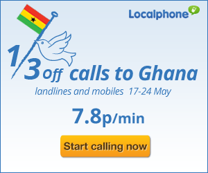 call Ghana for cheapest rates