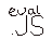 eval your javascript code logo