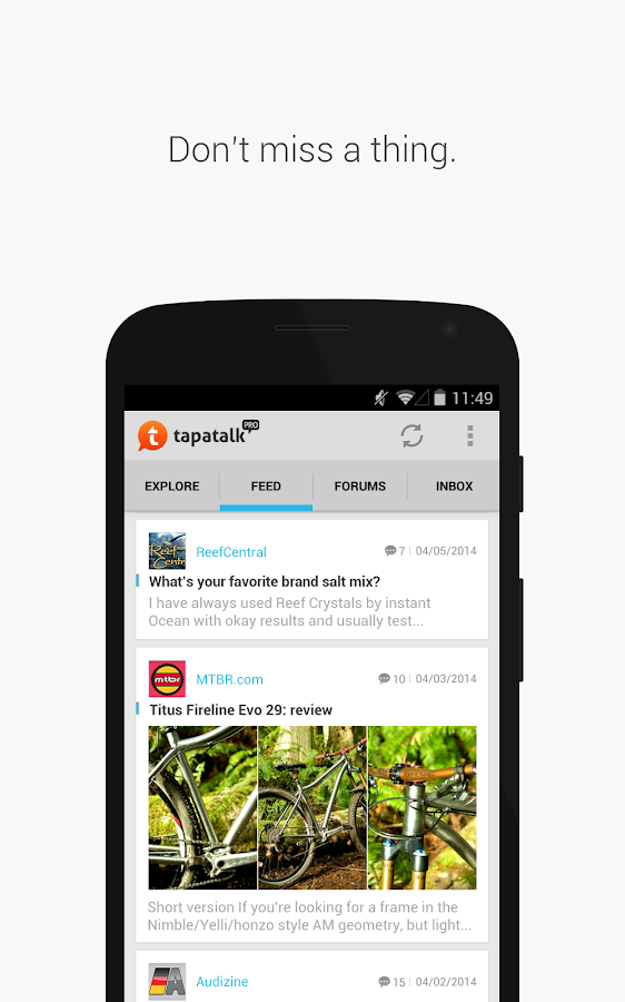Tapatalk Pro 100,000+ Forums Android Apps on Google Play